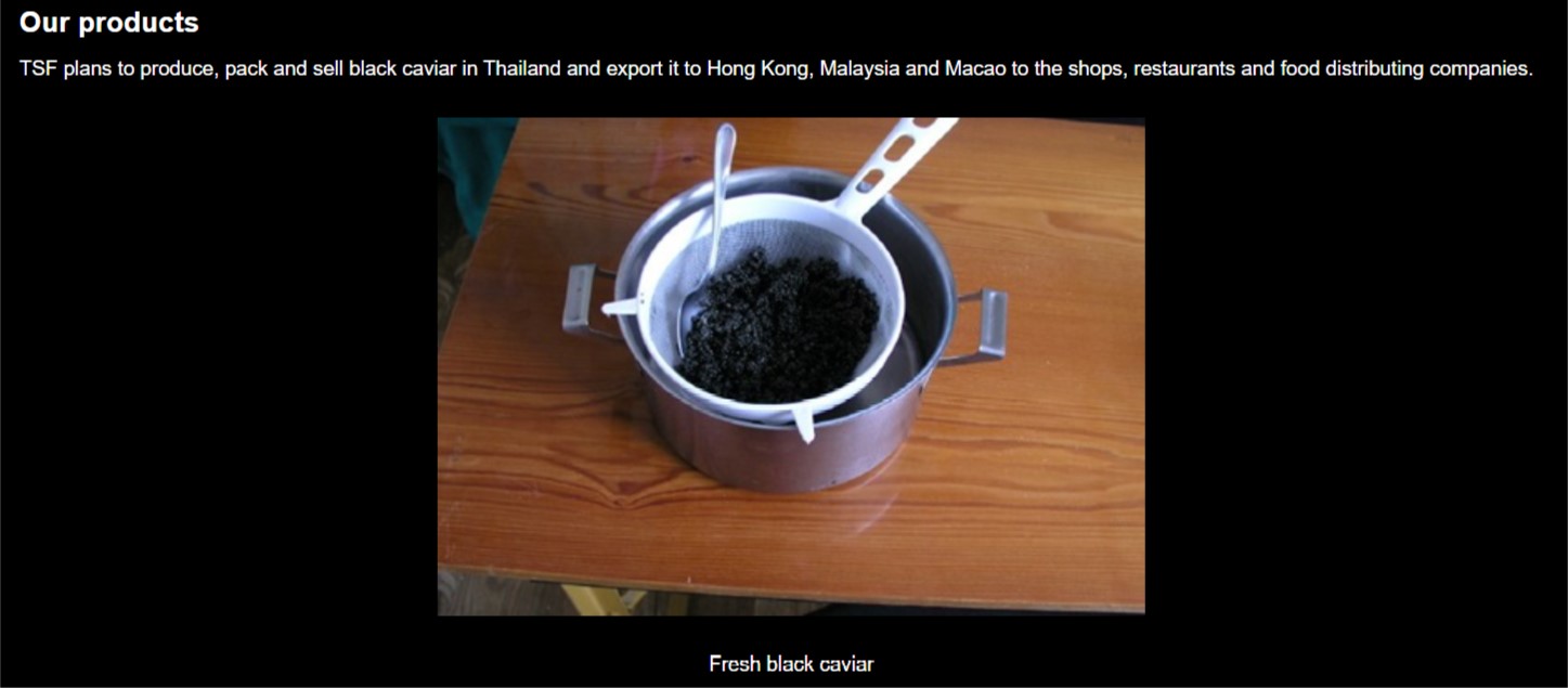 Thai Sturgeon Farm BelgianLuxembourg/Thai Chamber of Commerce